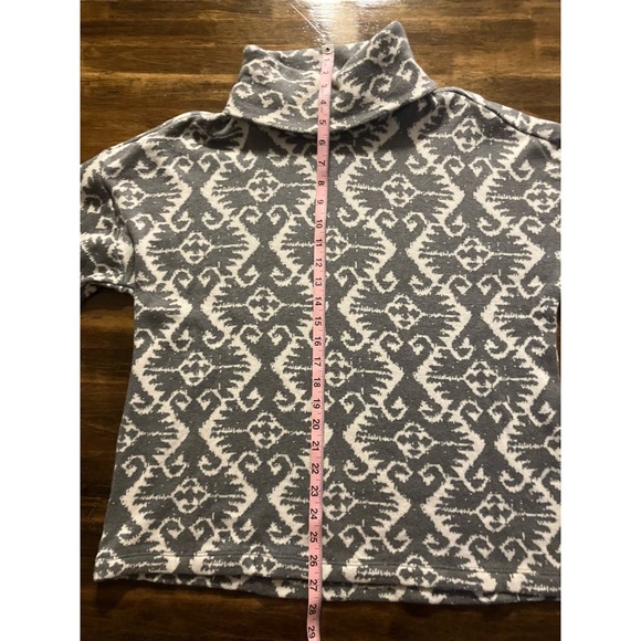 Sundance Gray 100% Cotton Knit Cowl Neck Pullover Sweater Women's Medium. - Picture 7 of 9